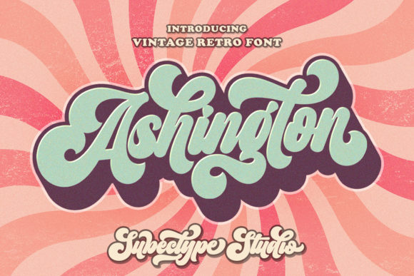 Ashington: A Vintage Script Font