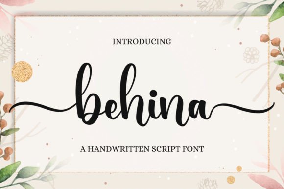 Behina: A Timeless Handwritten Font