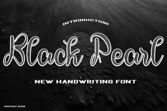 Black Pearl Font for Creative Makers