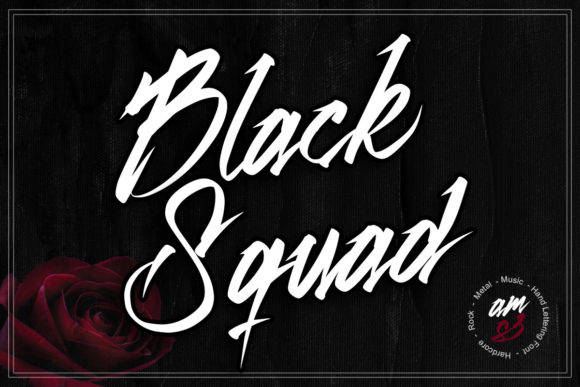 Black Squad Font for Creative Projects