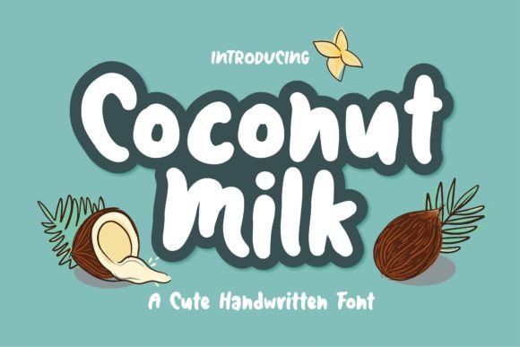 Coconut Milk Font: Playful Script for Creative Projects