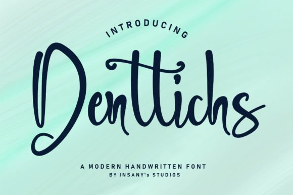Dentlichs: A Sweet Font for Business Branding