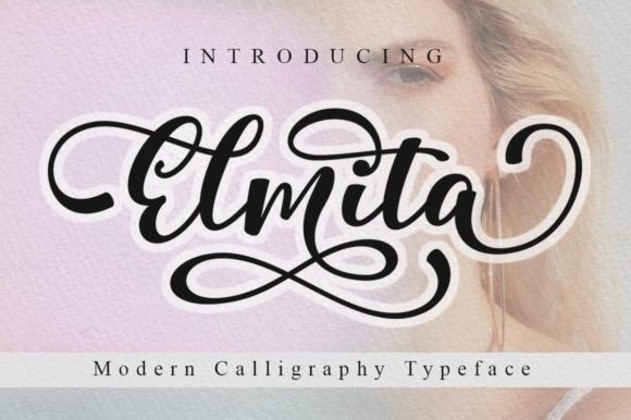 Elmita: A Script Font for Real-World Design