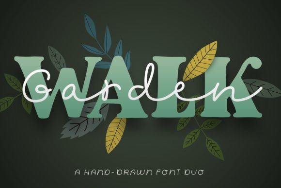 Garden Walk: A Versatile Font for Creative Branding