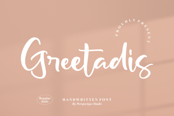 Greetadis: A Handwritten Font for Business