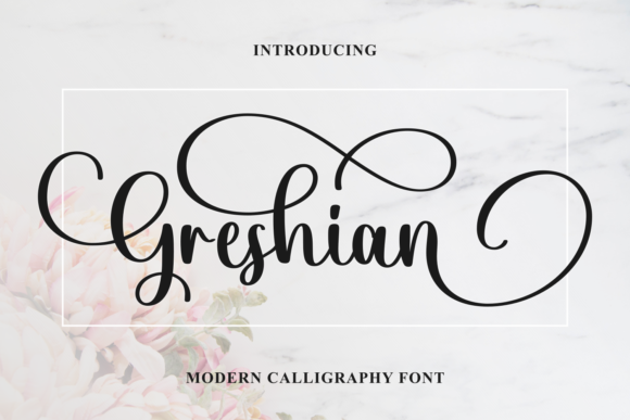Greshian: A Sweet Script Font