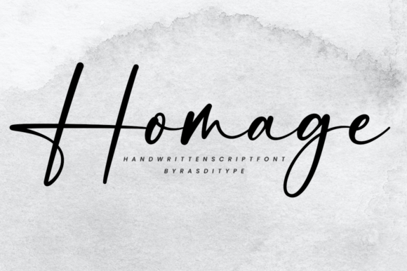 Homage Font: Elegant Script for Business