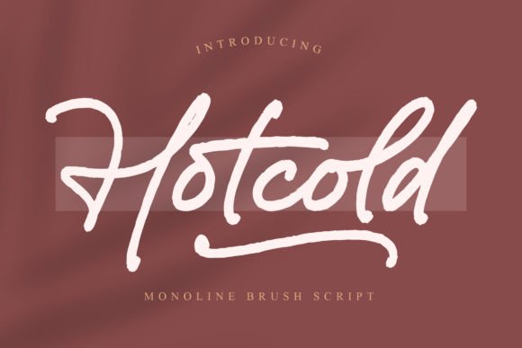 Hotcold: A Versatile Script Font for Crafters