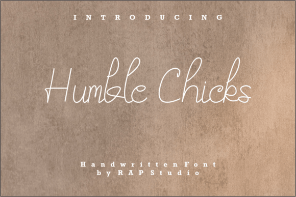 Humble Chicks Font for Business