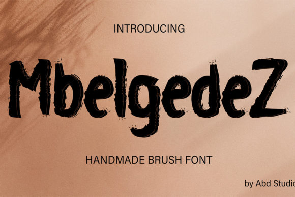 MbelgedeZ Font for Web Design
