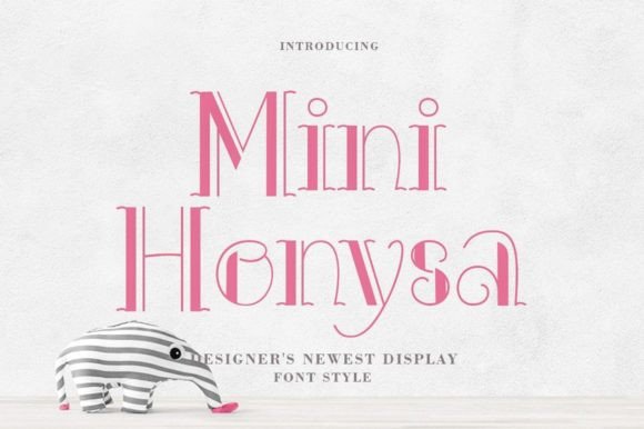 Mini Honysa: A Modern Script for Branding