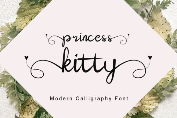 Princess Kitty: A Font That Shines