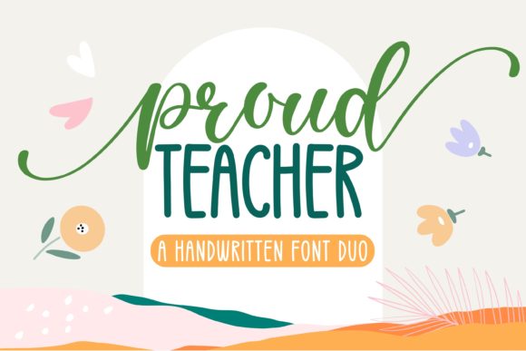 Proud Teacher Font Review