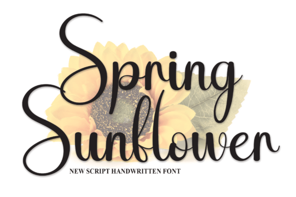 Spring Sunflower Font Review