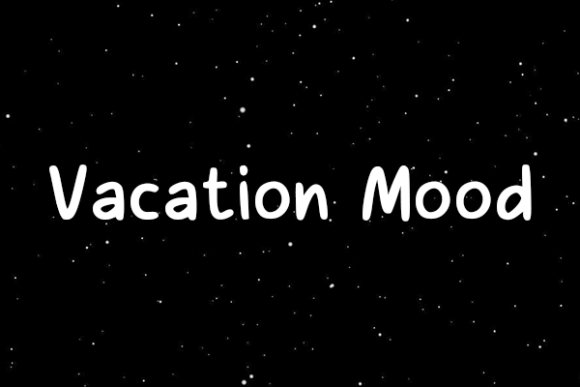 Vacation Mood Font for Business Branding